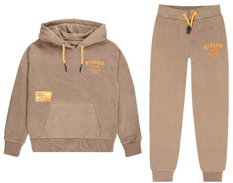 My Brand MB VARSITY JOGGINGSUIT | CAMEL Bruin