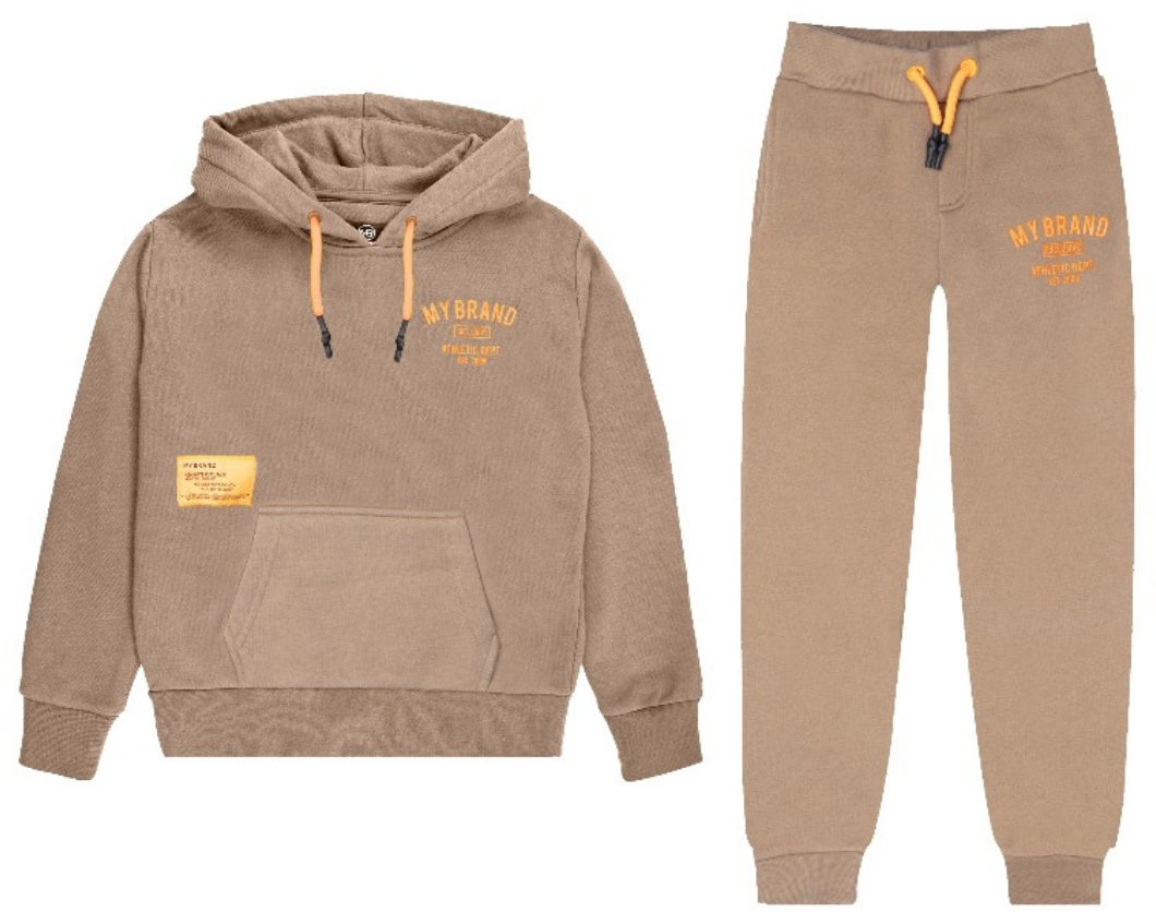 My Brand MB VARSITY JOGGINGSUIT | CAMEL Bruin