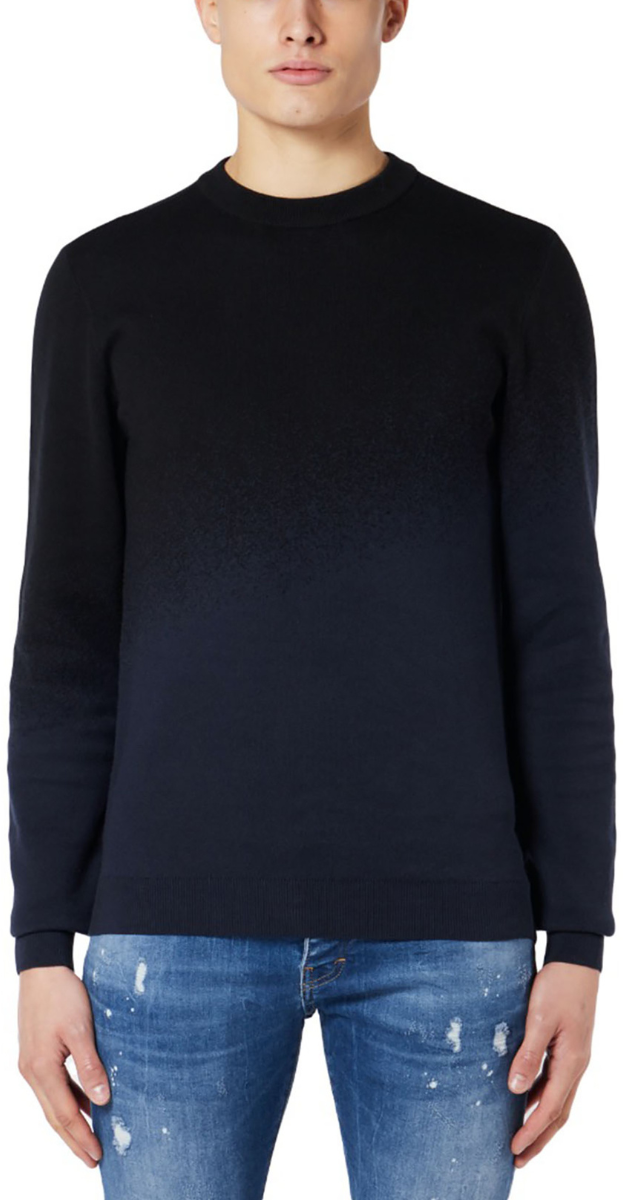 My Brand M Gradient Spray Sweater | BLUE Blauw