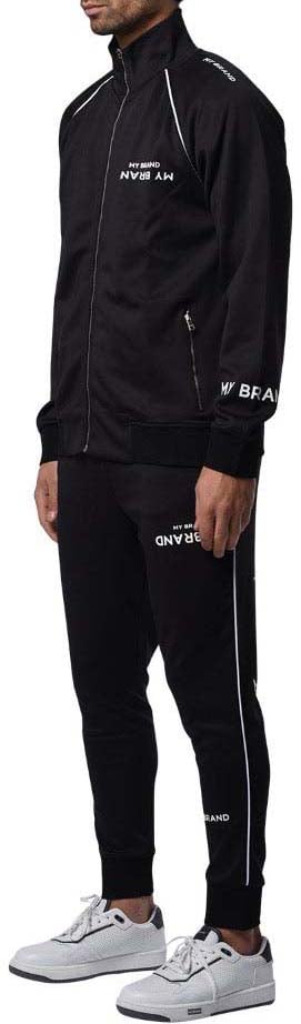 My Brand MULTI BRANDING TRACKSUIT | BLACK Zwart