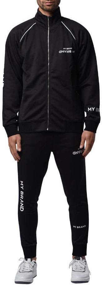 My Brand MULTI BRANDING TRACKSUIT | BLACK Zwart