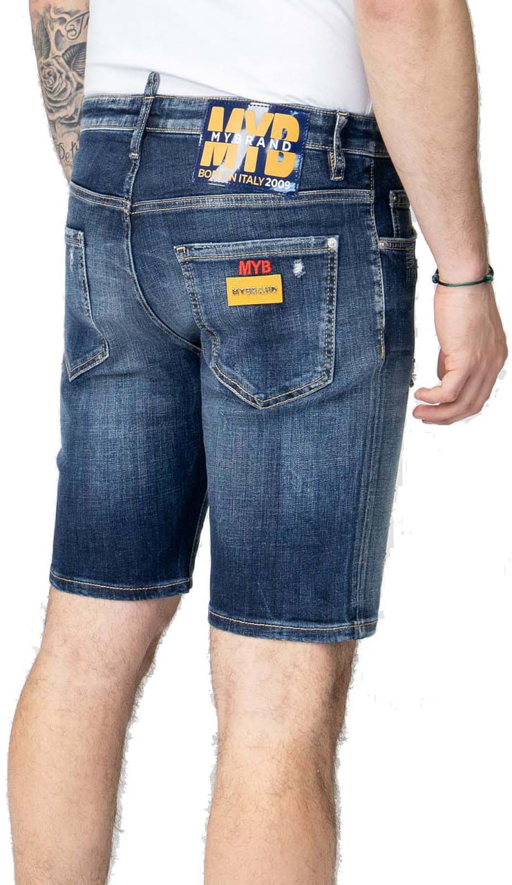 My Brand MYB BORN IN ITALY SHORT JEANS | DENIM Blauw