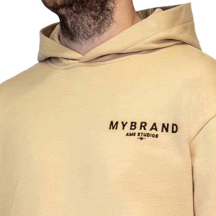 My Brand MYBRAND AMSTERDAM STUDIOS HOODIE | BEIGE Beige