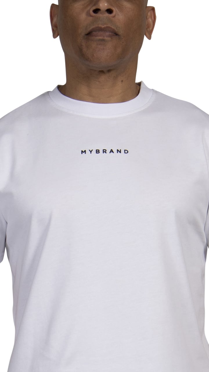 My Brand MY BRAND BACK TEXT T-SHIRT BLACK | BLACK Zwart