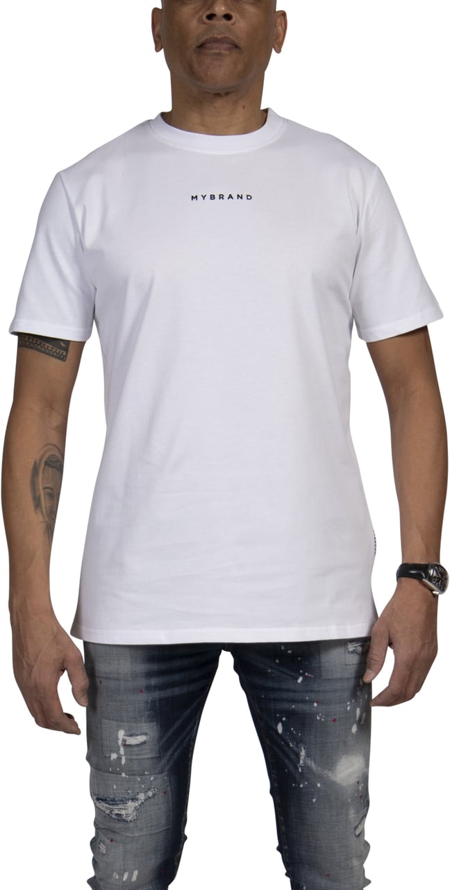My Brand MY BRAND BACK TEXT T-SHIRT BLACK | BLACK Zwart
