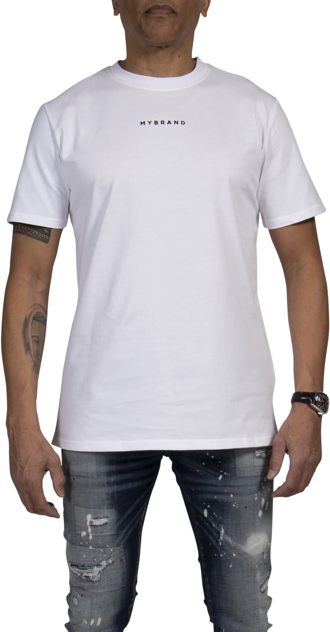 My Brand MY BRAND BACK TEXT T-SHIRT WHITE | WHITE Wit