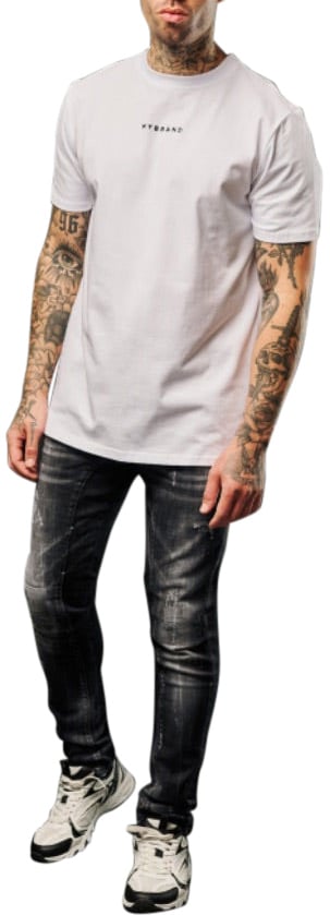 My Brand MY BRAND BACK TEXT T-SHIRT WHITE | WHITE Wit