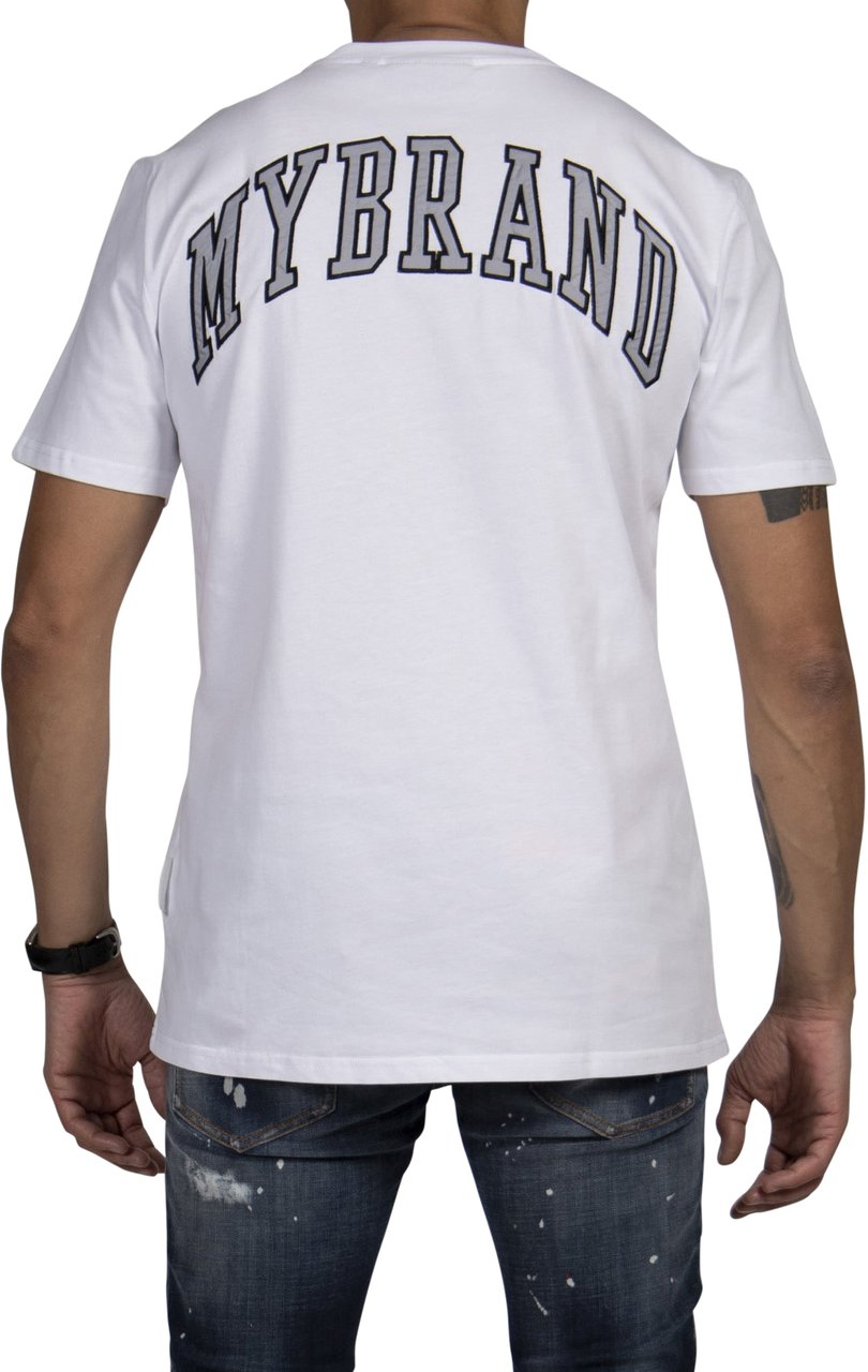 My Brand MY BRAND BACK TEXT T-SHIRT WHITE | WHITE Wit