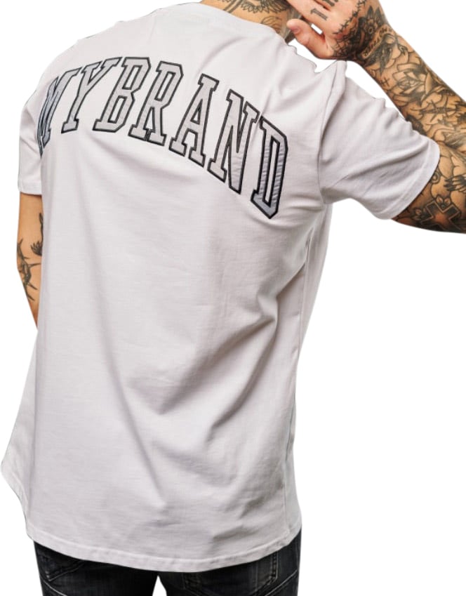 My Brand MY BRAND BACK TEXT T-SHIRT WHITE | WHITE Wit