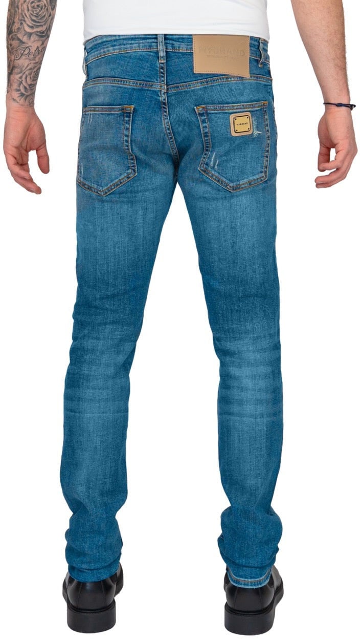 My Brand MY BRAND BEIGE ESSENTIEL JEANS | DENIM Blauw