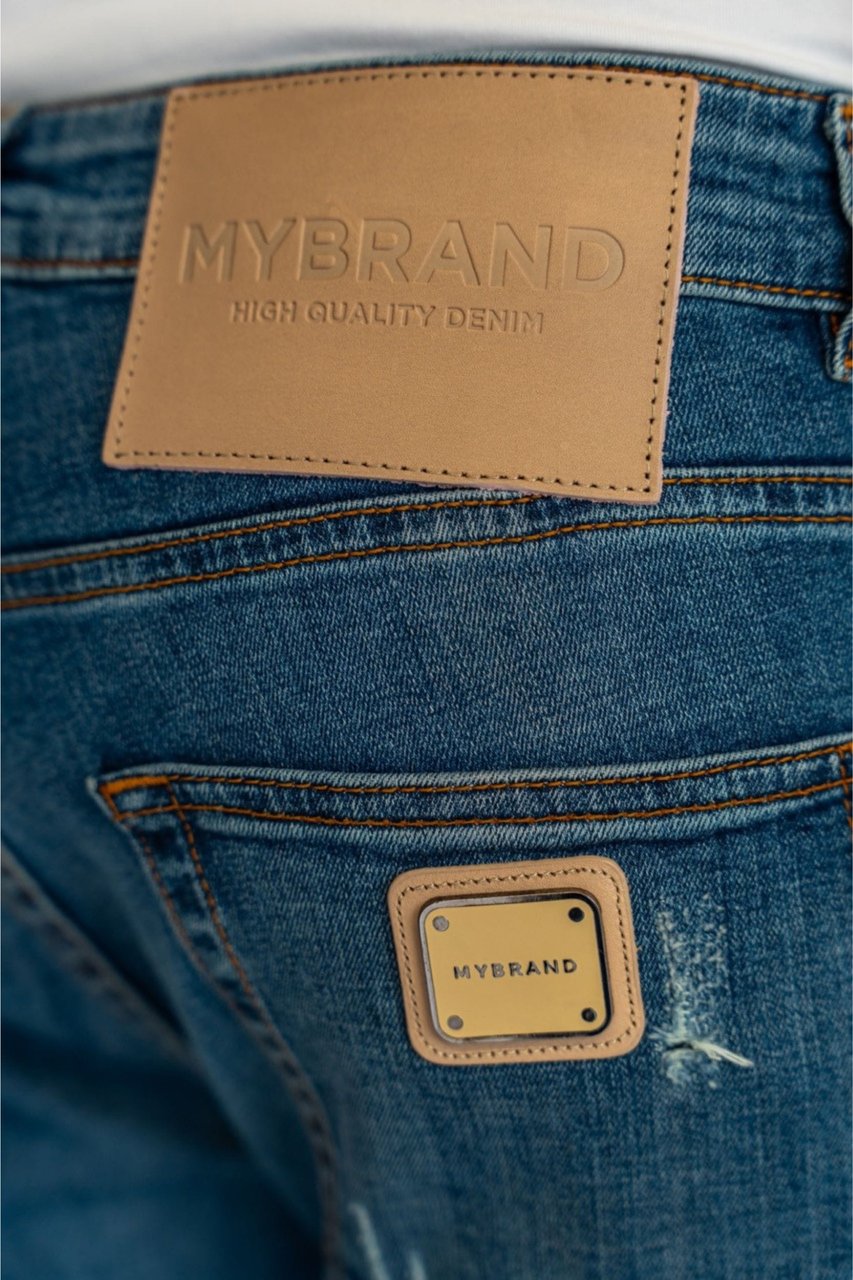 MY BRAND BEIGE ESSENTIEL JEANS | DENIM Blauw