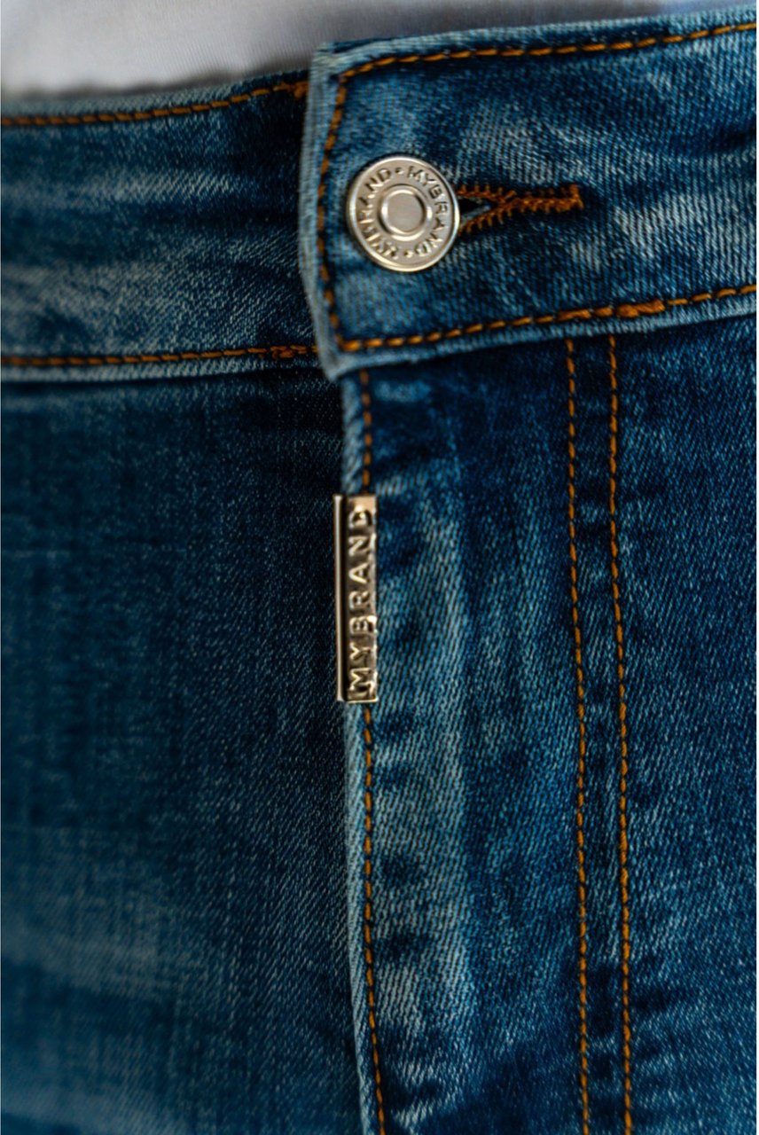 MY BRAND BEIGE ESSENTIEL JEANS | DENIM Blauw