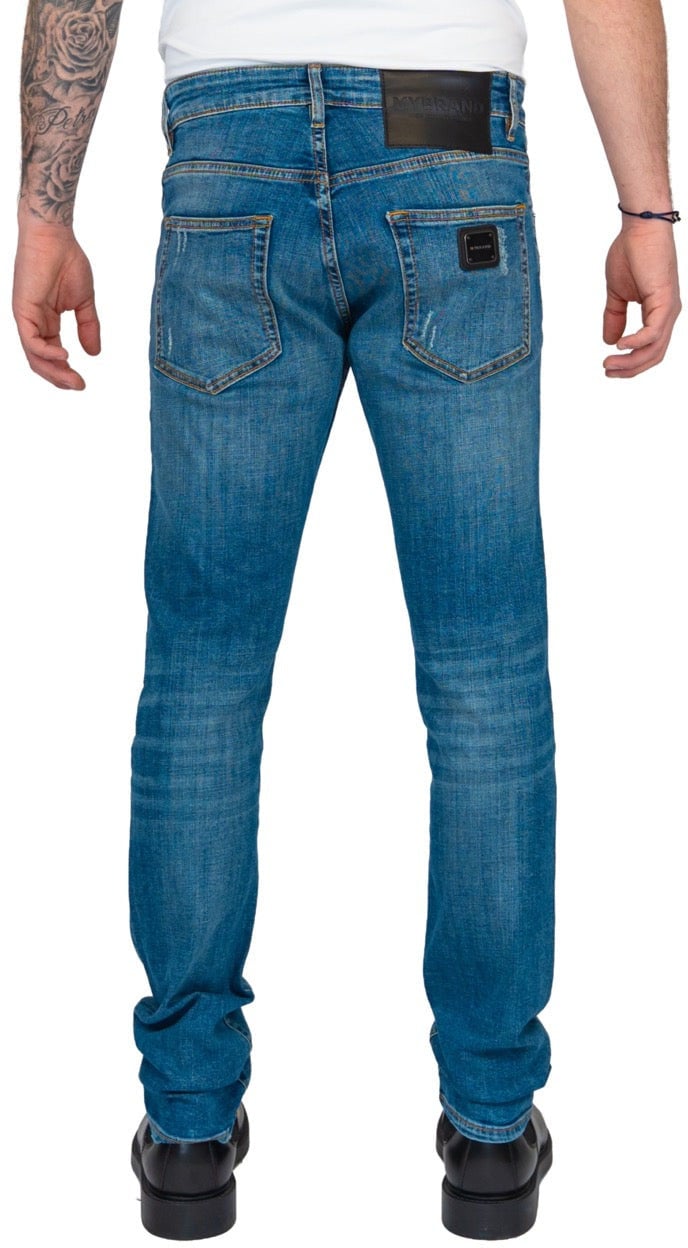 My Brand MY BRAND BLACK ESSENTIEL JEANS | DENIM Blauw