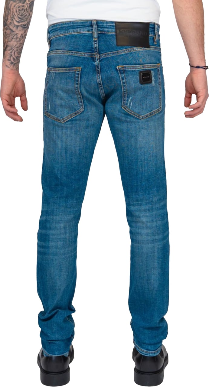 My Brand MY BRAND BLACK ESSENTIEL JEANS | DENIM Blauw