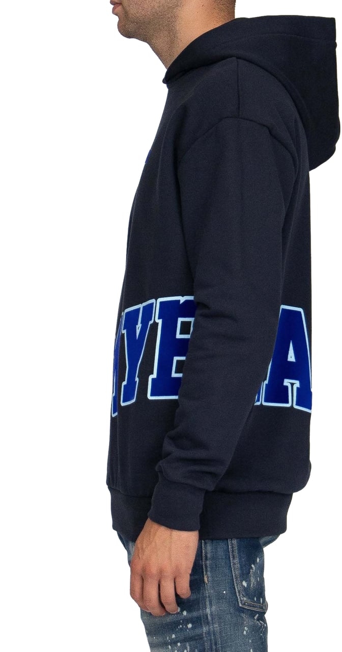 My Brand MYBRAND Bold Emblem Hoodie | NAVY Blauw