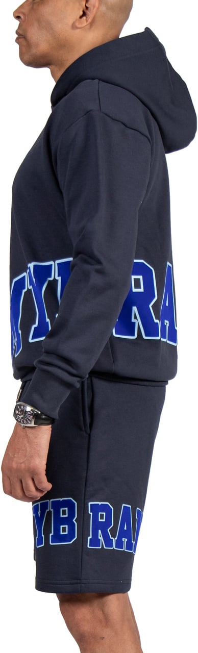 My Brand MYBRAND Bold Emblem Hoodie | NAVY Blauw