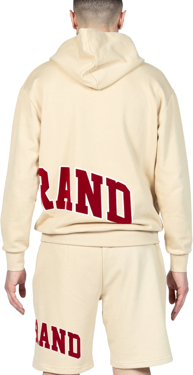 My Brand MYBRAND Bold Emblem Hoodie | OFF-WHITE Wit