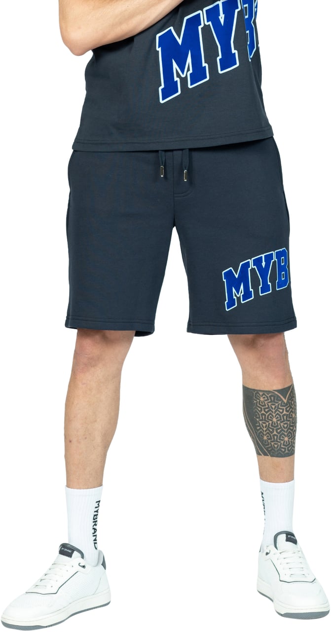 My Brand MYBRAND Bold Emblem Short Navy | NAVY Blauw