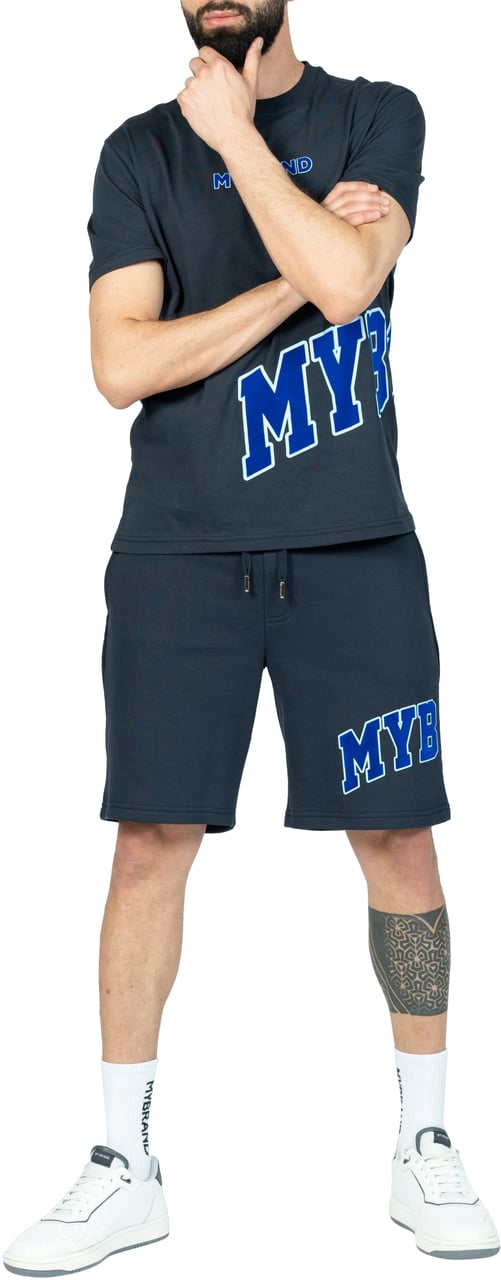 My Brand MYBRAND Bold Emblem Short Navy | NAVY Blauw