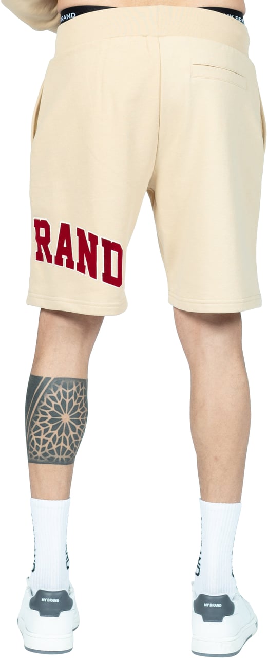My Brand MYBRAND Bold Emblem Short | OFF-WHITE Wit