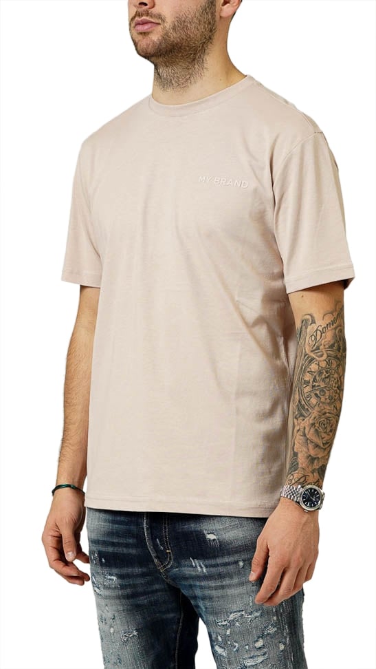 My Brand MY BRAND CHEST LOGO CAMEL T-SHIRT | CAMEL Bruin