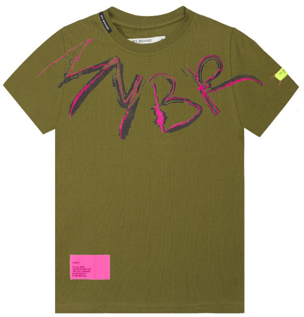 My Brand Mybrand Dna T-Shirt | ARMY Groen