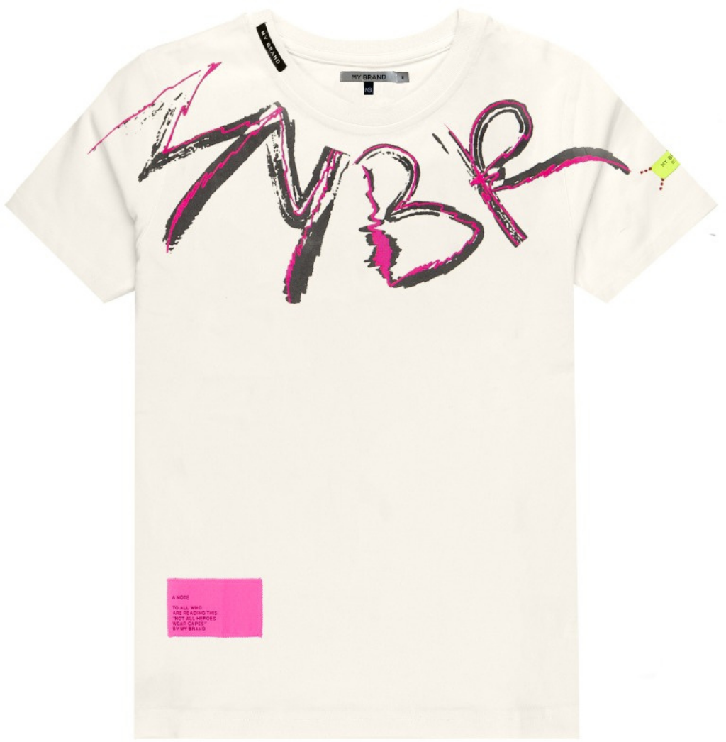 My Brand MYBRAND DNA T-SHIRT | OFF-WHITE Wit
