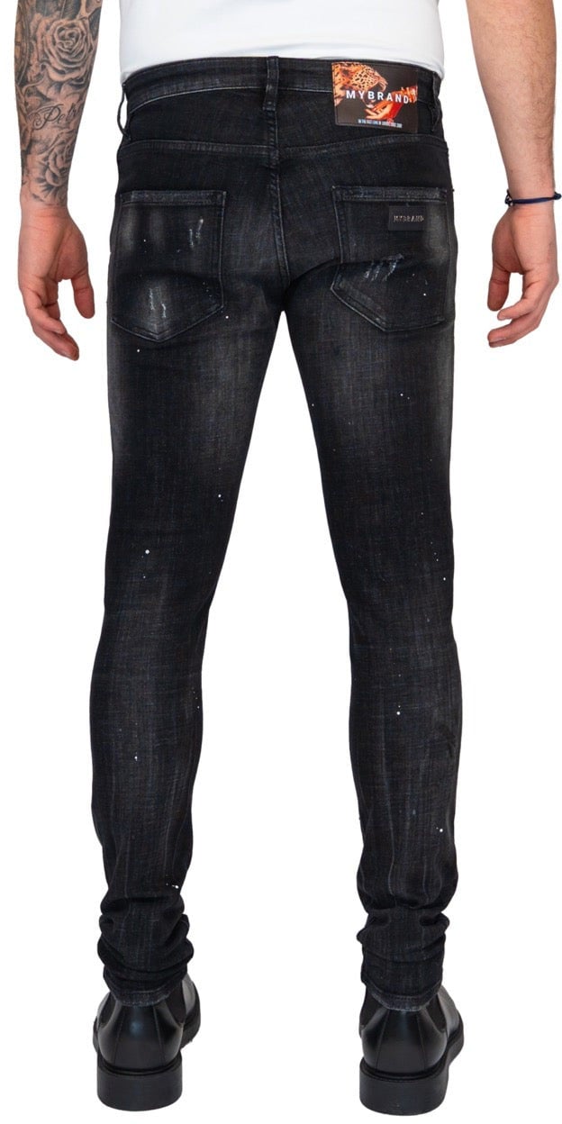 My Brand MYBRAND FAST LANE DENIM JEANS | BLACKJEANS Zwart