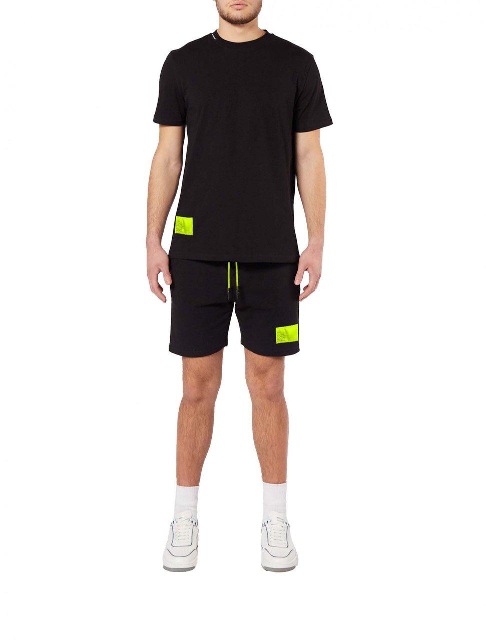 My Brand MYBRAND LABEL SET NEONYELLOW | BLACK Zwart