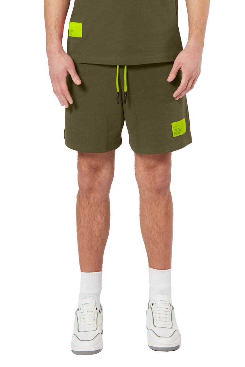 My Brand MYBRAND LABEL SHORT | ARMY Groen