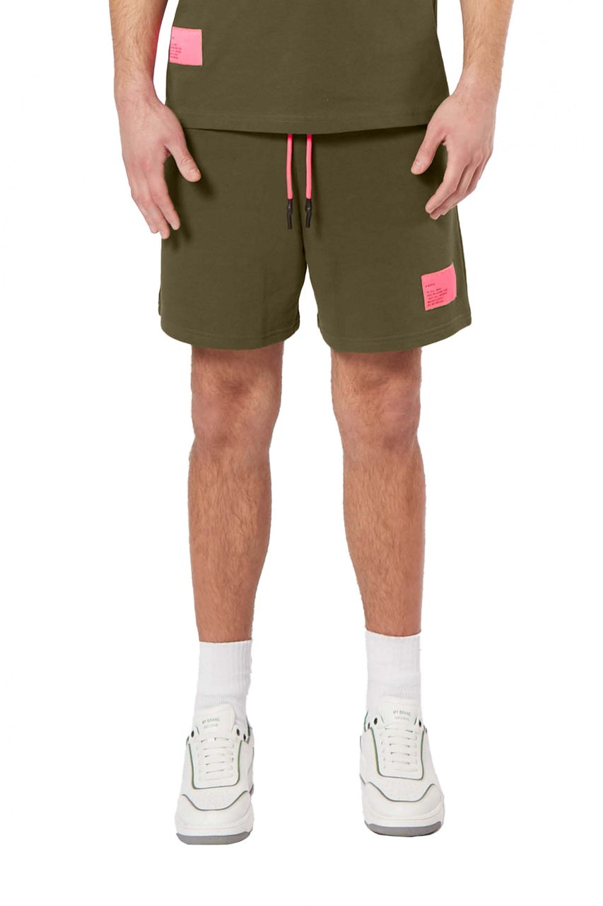 My Brand MYBRAND LABEL SHORT | ARMY Groen