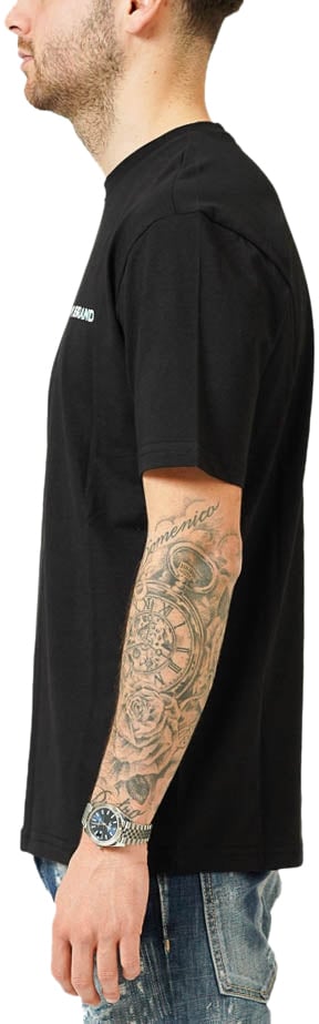 My Brand MY BRAND LINES BLACK T-SHIRT | BLACK Zwart