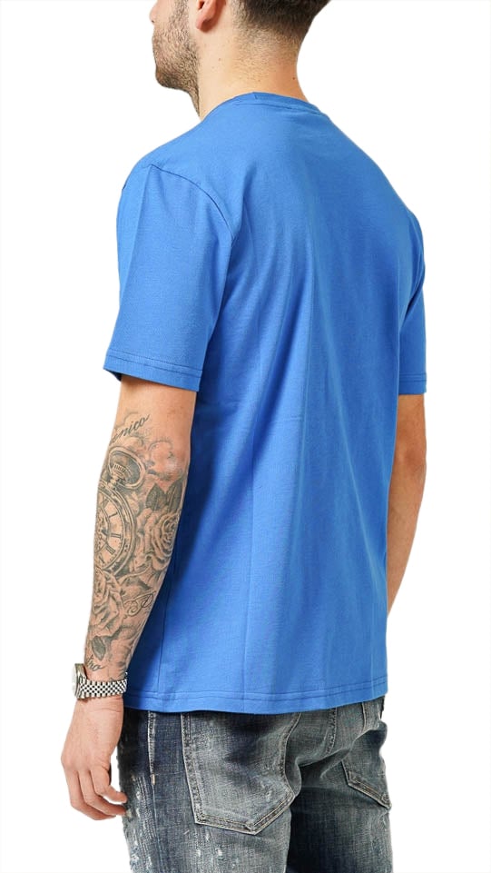 My Brand MY BRAND LINES KOBALT T-SHIRT | KOBALT BLUE Blauw