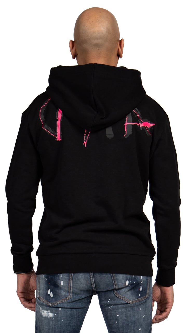 My Brand MYBRAND Signature Scribble Hoodie | BLACK Zwart
