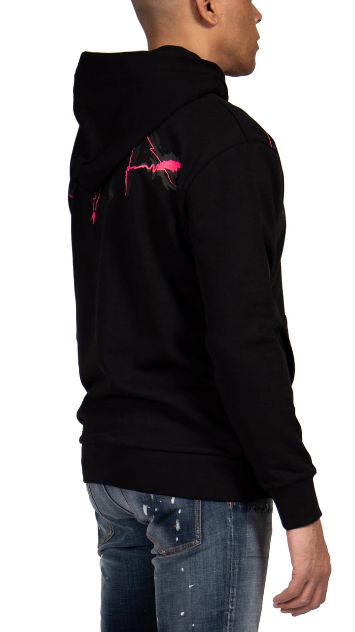 My Brand MYBRAND Signature Scribble Hoodie | BLACK Zwart