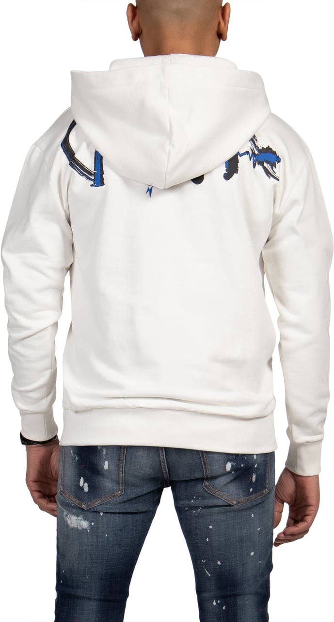 My Brand MYBRAND Signature Scribble Hoodie | OFF-WHITE Wit