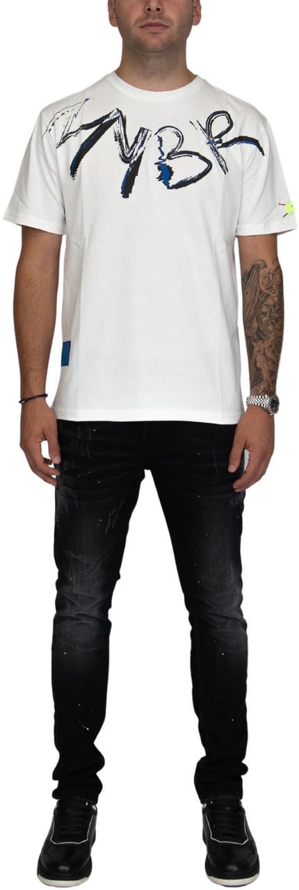 My Brand MYBRAND Signature Scribble Tee | OFF-WHITE Wit