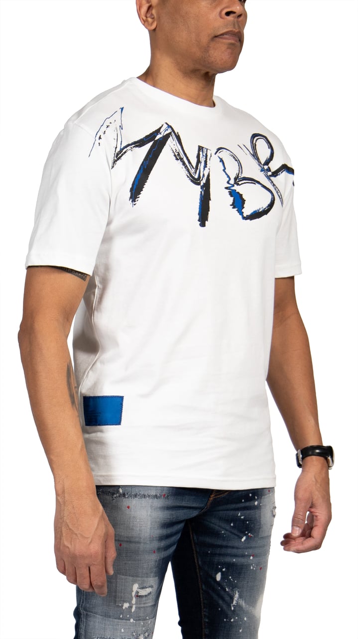 My Brand MYBRAND Signature Scribble Tee | OFF-WHITE Wit