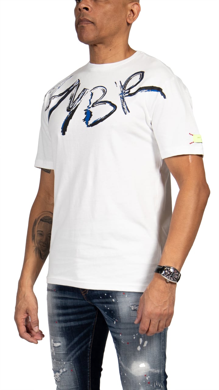 My Brand MYBRAND Signature Scribble Tee | OFF-WHITE Wit