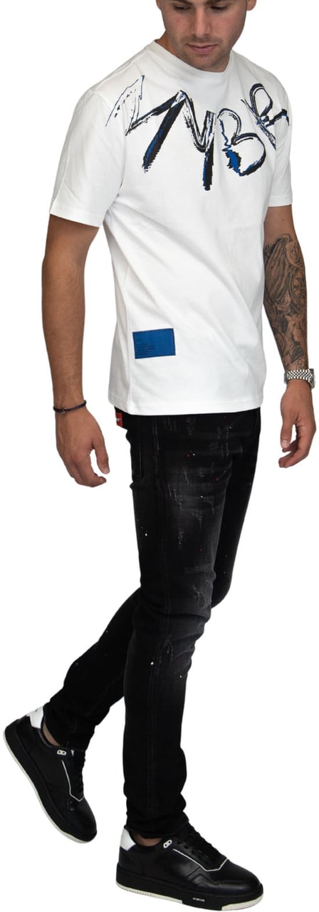 My Brand MYBRAND Signature Scribble Tee | OFF-WHITE Wit