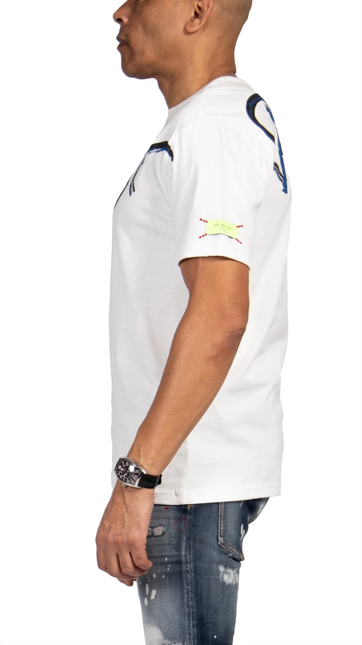 My Brand MYBRAND Signature Scribble Tee | OFF-WHITE Wit