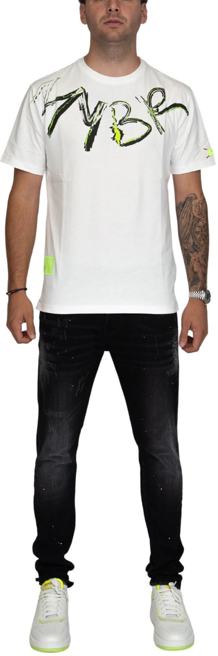 My Brand MYBRAND Signature Scribble Tee | OFF-WHITE Wit