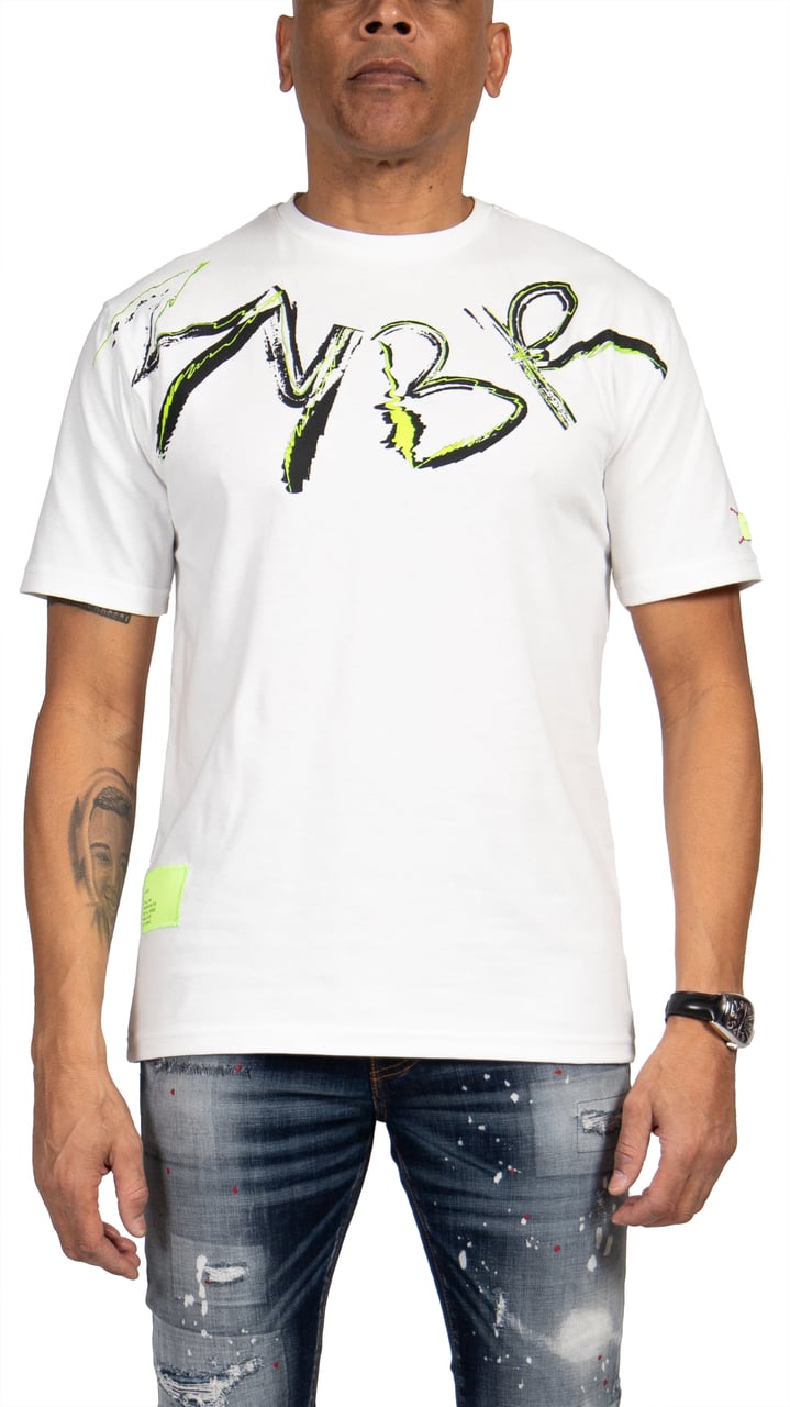 My Brand MYBRAND Signature Scribble Tee | OFF-WHITE Wit