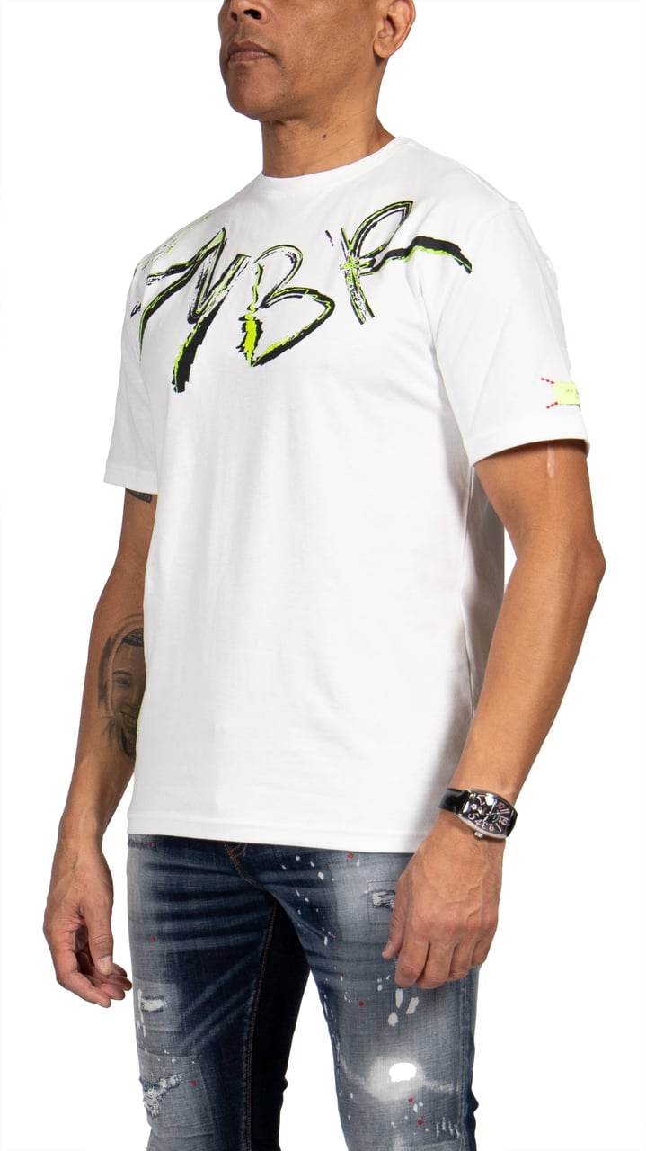 My Brand MYBRAND Signature Scribble Tee | OFF-WHITE Wit