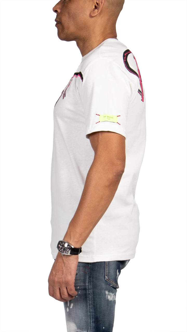 My Brand MYBRAND Signature Scribble Tee | OFF-WHITE Wit