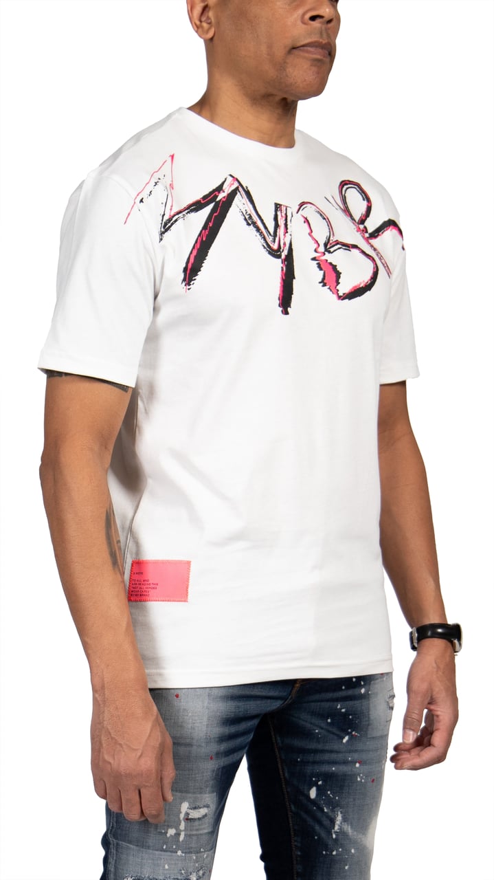 My Brand MYBRAND Signature Scribble Tee | OFF-WHITE Wit