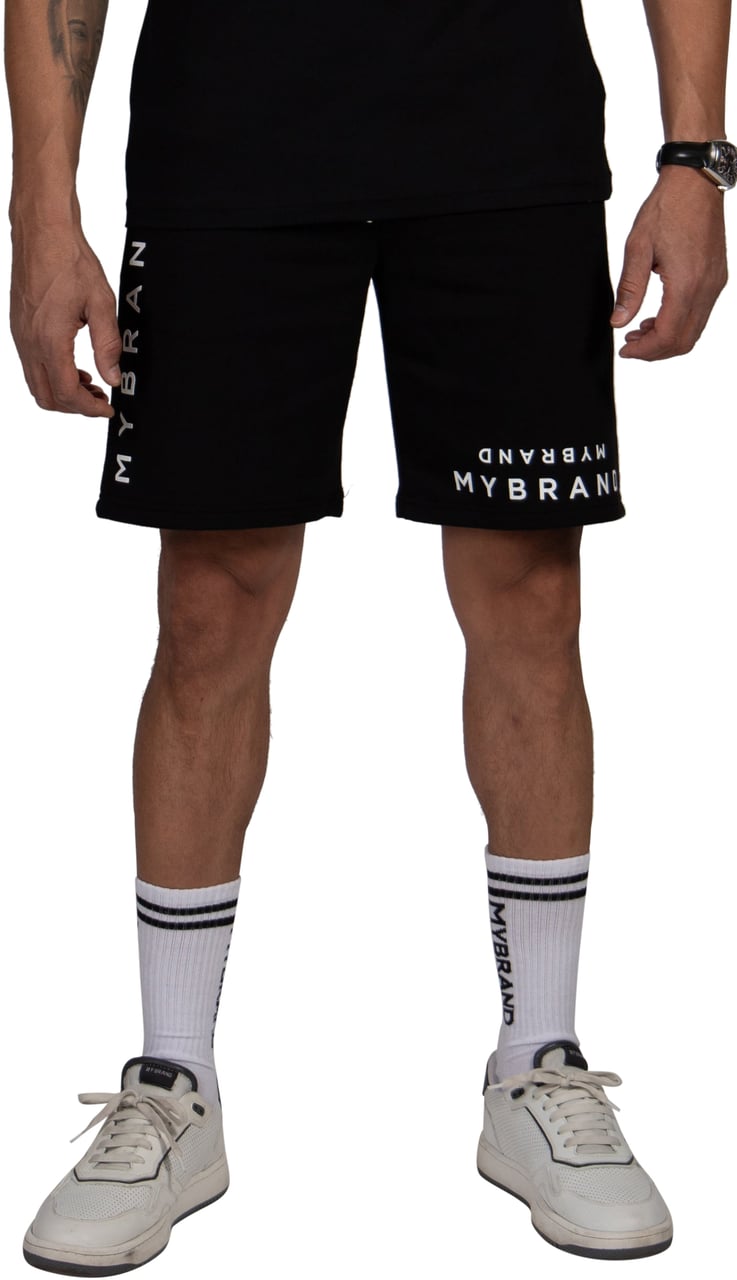 My Brand MYBRAND Signature Series: Classic Logo Short | BLACK Zwart