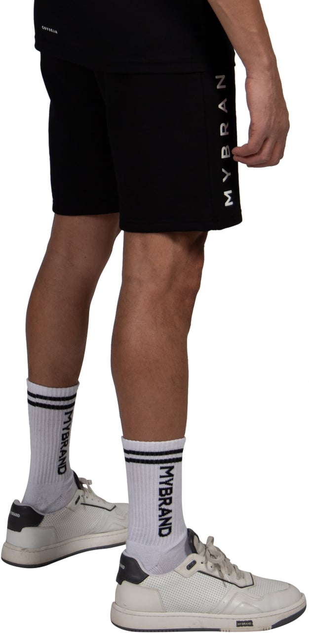 My Brand MYBRAND Signature Series: Classic Logo Short | BLACK Zwart