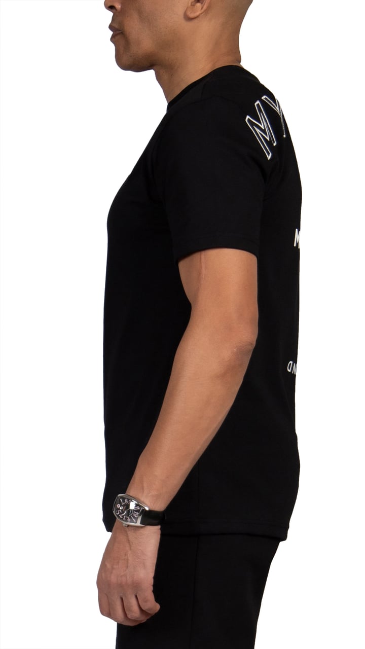 My Brand MYBRAND Signature Series: Classic Logo Tee | BLACK Zwart