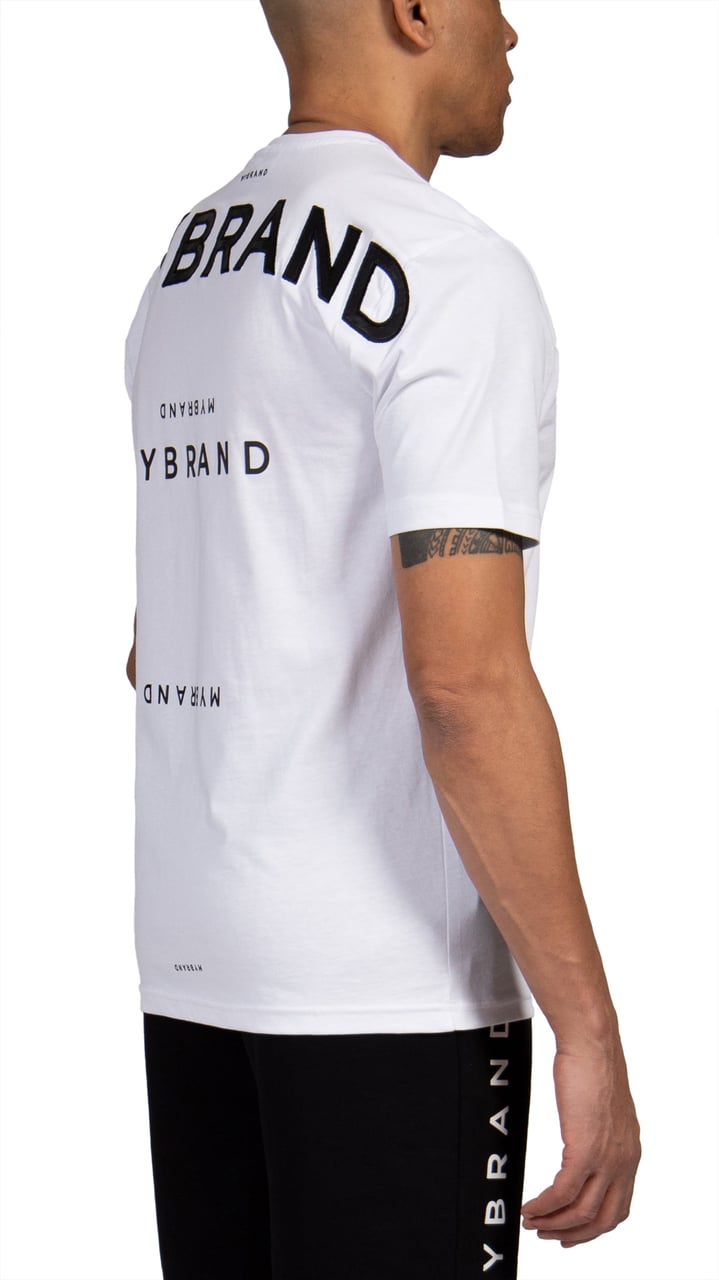 My Brand MYBRAND Signature Series: Classic Logo Tee | WHITE Wit